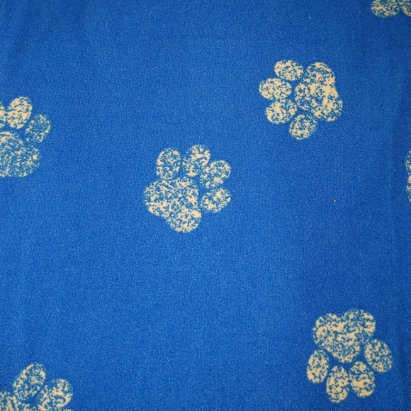 Lularoe os leggings vintage paw prints - Picture 2 of 3